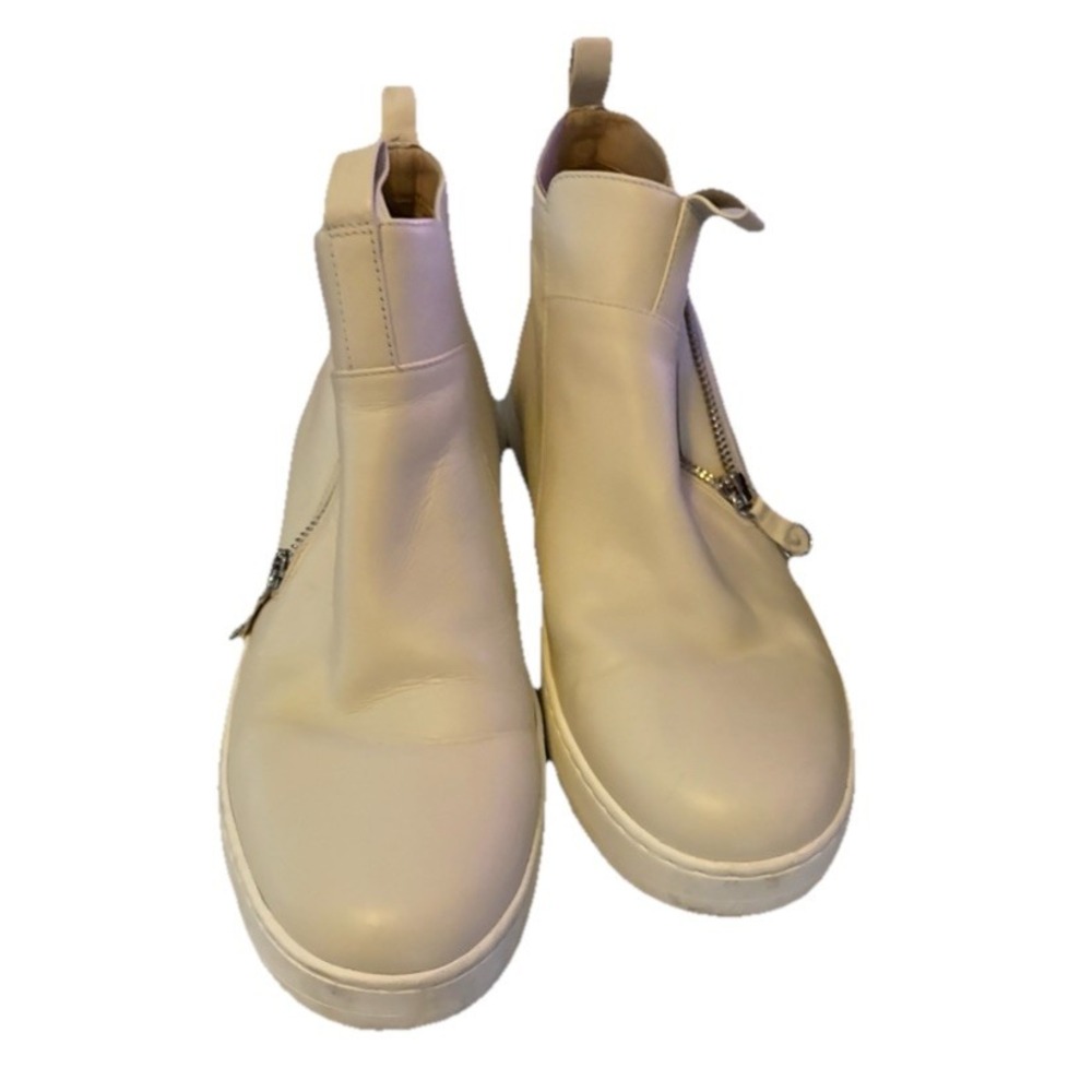Vionic Brinkley Womens Side Zip Boot Cream Size 10 M - Picture 6 of 7